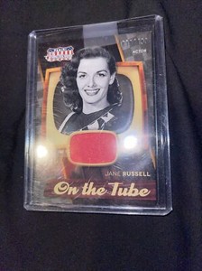 2015 Panini Americana Jane Russell #VM-JR On The Tube Swatch Card #038/499 MADE