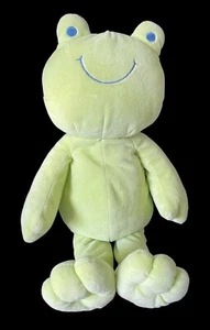 Peluche Koala Bebé Rana Verde Sonriente 13" Azul Cosido Ojos Peluche Bebé Juguete - Imagen 1 de 3