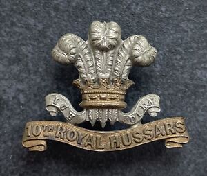 Early 10th Royal Hussars Original Cap Badge