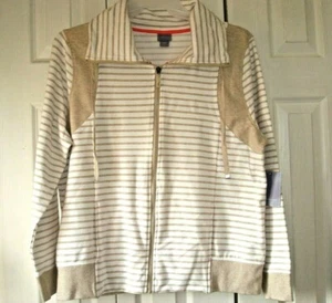 Chaqueta Damas Laura Scott Bronceada Talla XL Colorblock - Imagen 1 de 2