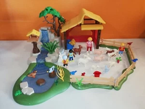 sympa Parc animalier 4851 playmobil ( ferme , animaux , zoo ) 0477 - Imagen 1 de 1