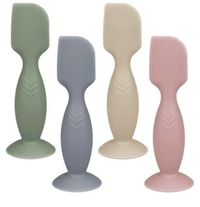4 PIECES Diaper Cream Spatula 6.5" Diaper Cream Applicator with Suction Cup Base - Picture 1 of 5