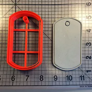 Dog Tag 101 Cookie Cutter - Picture 1 of 2
