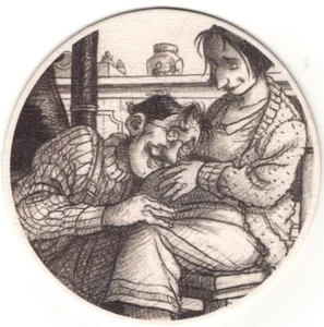 Magasin général -Jean-Louis Tripp - Sous-bock 55 - Série limitée - Picture 1 of 2