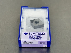 Sumitomo CNMA433 DC2 BN700 PCBN Carbide Insert Turning - Picture 1 of 3