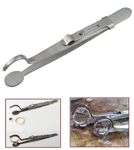 Head & Shank Tweezers Jewelers Ring & Setting Holding Soldering Tweezers 6788 - Picture 1 of 10