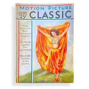 Motion Picture Classic Magazine Cinema Movie June 1930 Lillian Roth, Lon Chaney