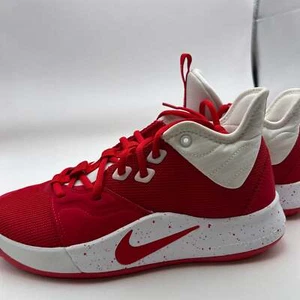 Nike PG 3 TB University Red Men's Size 5.5 CN9512-601 - Picture 1 of 13