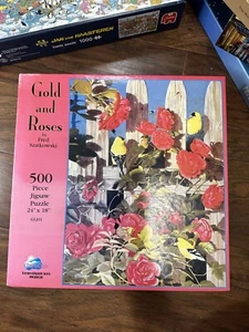 Gold & Roses Puzzle - Picture 1 of 6