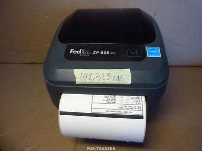 Zebra ZP505 EPL USB Direct Thermal 104mm Label Barcode Printer Fedex 192,323 IN - Bild 1 von 4