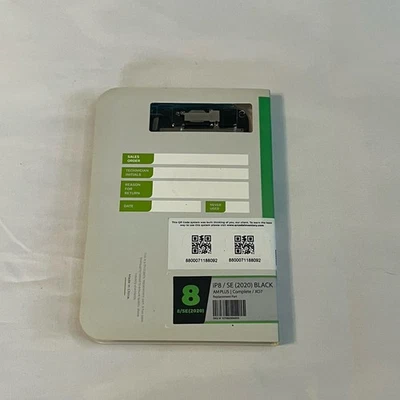 iPhone 8 / SE черный полный экран замены LCD новый в коробке - Изображение 1 из 2