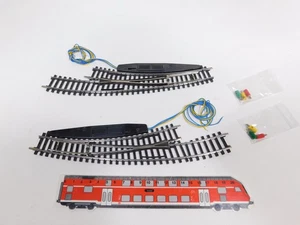 Märklin H0 AC 2x Curved Points E Soft K Track 2268 2269 Mint #DU62-0, 5 - Picture 1 of 3