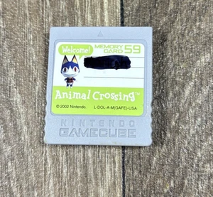 Nintendo GameCube Animal Crossing Memory Card nur 59 - Bild 1 von 3