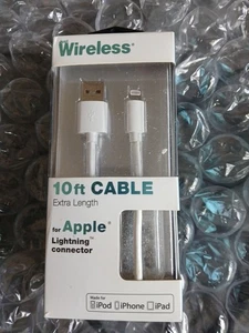 Just Wireless 10 Ft. Connector Extra Length Connector NEW - Photo 1 sur 2