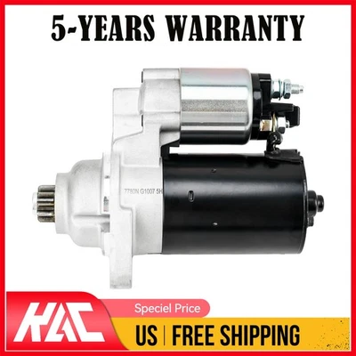 Arranque nuevo para Volkswagen Golf 1999-2006 Audi TT 2000-2003 17780N CCW 1,1 KW Foto 1 de 4