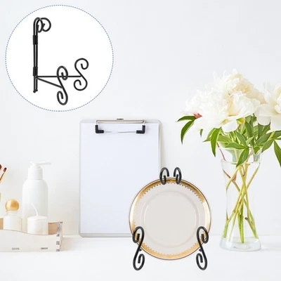  Kitchen Plate Rack Holder for Displaying Iron Wire Bowl Decorative Stand - Image 1 of 4