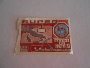 AUTOMOBILE CLUB ITALIANO BUONO BENZINA 5 LITRI DI BENZINA SUPER - Picture 1 of 2