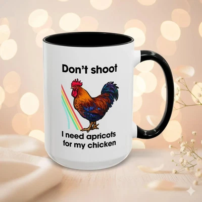 No dispares necesito albaricoques para mi taza de café Scrappy Arc Raiders de pollo Foto 1 de 3