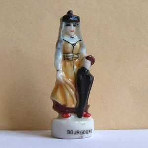 Fève Costumes Traditionnels de nos Régions - 1997 - Femme de Bourgogne - Picture 1 of 1