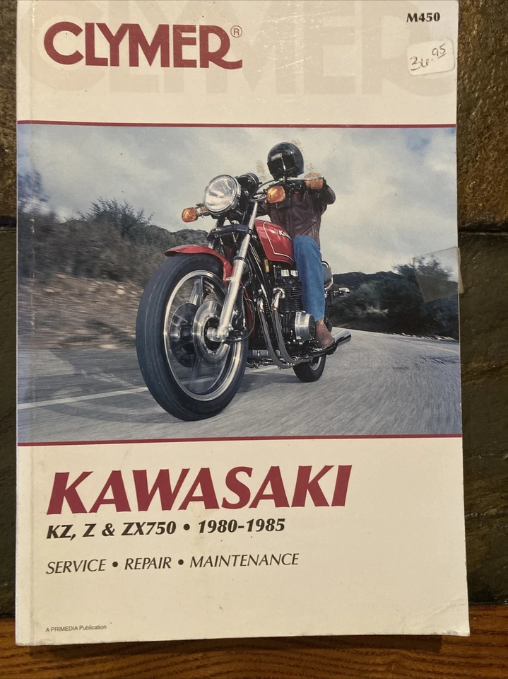 Manual de mantenimiento de reparación de servicio Clymer M450 Kawasaki KZ, Z, ZX 750 1980-1985 Foto 1 de 1
