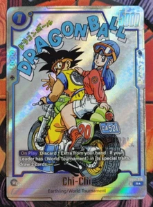 Chi-Chi SB01-019 Oro Arte Alternativo Dragon Ball Manga Booster Card Fusion World - Imagen 1 de 4
