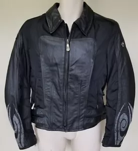 Hein Gericke Doheny Leather Motorcycle Jacket WOMENS Sz 10 NEW NO-TAG $309 C PIX - Bild 1 von 12