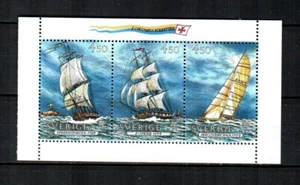 SWEDEN Scott's 1948a ( 3v ) Sailing Ships F/VF MNH ( 1992 ) - Picture 1 of 1