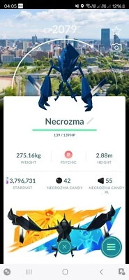 Pokémon Shiny Necrozma ( GO Fest Sendai Special BG ) GO - Image 1 of 2