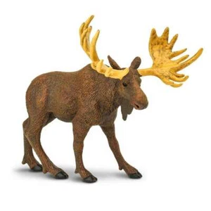 MOOSE Animal Estatuilla Safari Ltd. Juguete Wild Safari North American Wildlife  - Imagen 1 de 4