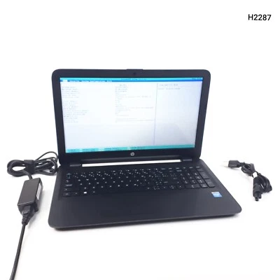 HP 15-ac118ca 15.6"Laptop Celeron N3050 4GB Ram 500GB HDD Win 10 Home H2287 - Image 1 of 4