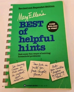 Mary Ellens Best Of Helpful Hints Warner Book Spiral Bound 1st Printing 1979 VTG - Bild 1 von 2