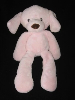 Baby Gund Pink Puppy Dog Plush Take Along Lovey Stuffed Toy 14" - Image 1 of 4