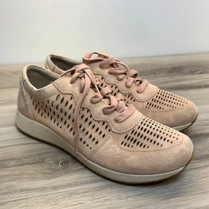 DANSKO Charlie Pink Suede Fashion Sneakers Lace up Walking Shoes Size 40 US 9.5 - Picture 1 of 12