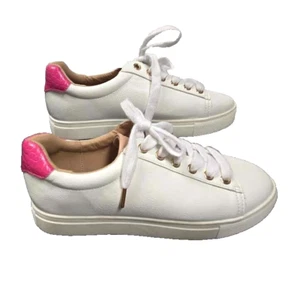MIA Women's Katlyn Casual Sneakers Shoes White & Hot Pink Size 8 - Picture 1 of 6