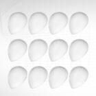 100 Clear Glass Dome Water Drop Cabochons 18x25mm for Jewelry Crafts