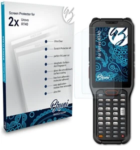 Bruni 2x Lámina Protectora para Urovo RT40 Película Protectora - Imagen 1 de 4