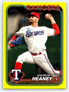 2024 Topps Series 2 #665 Andrew Heaney Yellow - Picture 1 of 2