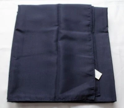 Craft & Party Solid Rectangle Washable Tablecloth WR4 Navy Blue Size 60"x84" - Image 1 of 4