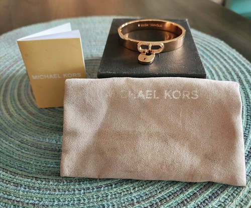 Michael Kors Bracciale Lucchetto Cristallo Goldt Cityscape