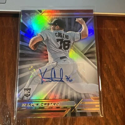 Kervin Castro 2022 Panini Chronicles XR Rookie Auto RC #9 Giants - Image 1 of 4