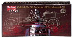 "A Salute to the 75th Anniversary of the Indianapolis 500" HC Spiral Book 1986 - Picture 1 of 8