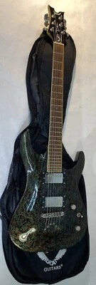 Dean Vendetta 2.0 Super Strat "derrame de petróleo" personalizado década de 2000 Foto 1 de 4