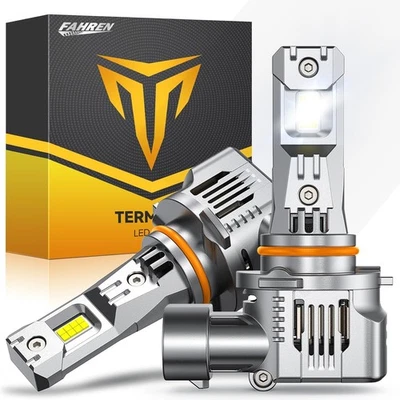 FAHREN/TERMITOR FAHREN 2025 Brightest 9005/HB3 LED Headlight Bulb 70000LM High/Low Beam 10 Years
