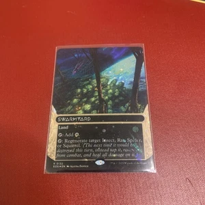Swarmyard Borderless Galaxy Foil(0132) MTG Edge of Eternities Stellar Sights - Picture 1 of 2