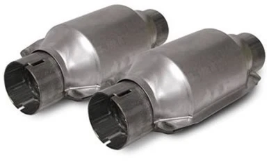 SLP High Flow Stainless Steel Catalytic Converters for 96-10 Mustang Pair M31040 Foto 1 de 3