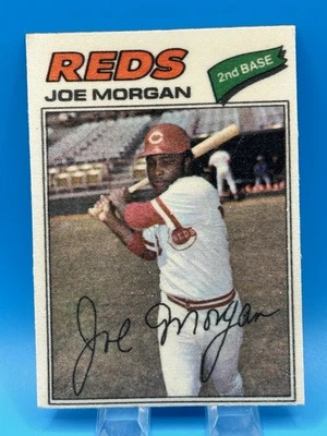 1977 Topps Cloth Stickers Test Issue #31 Joe Morgan Reds NM or Better - Image 1 of 2