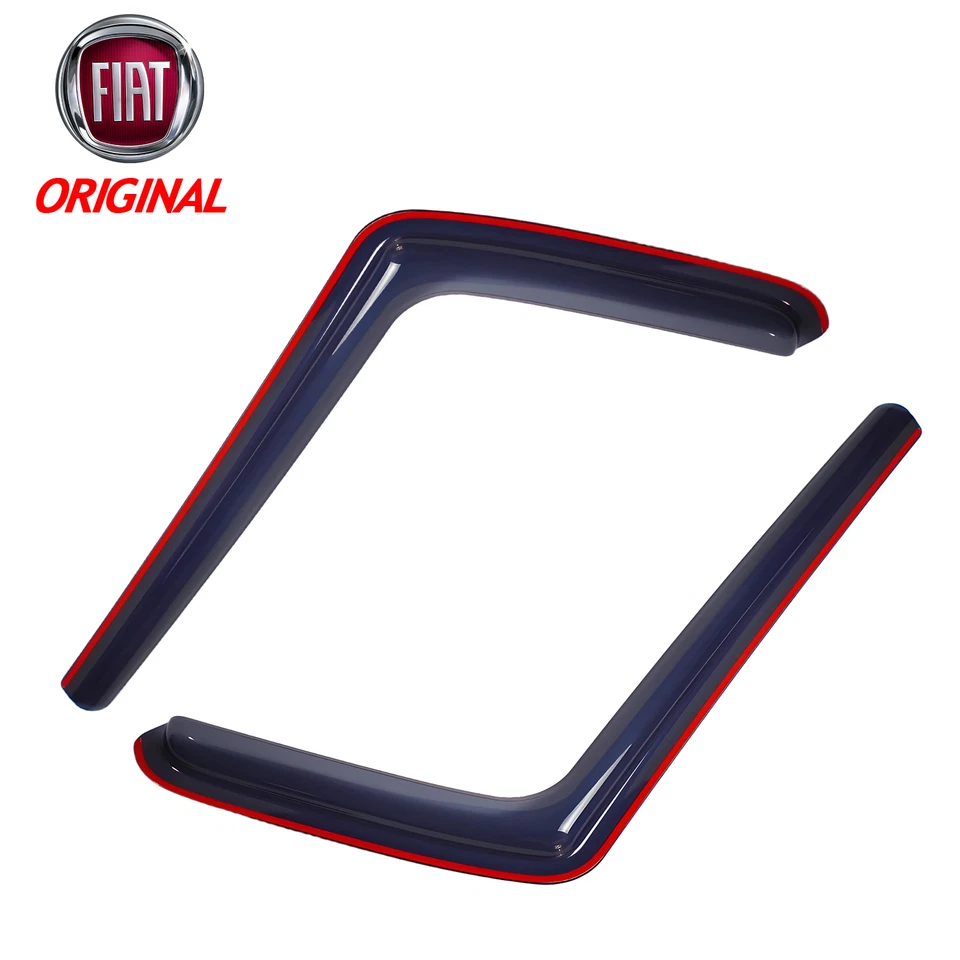 2x Original Fiat Ducato 2006-22 Windabweiser Regenabweiser Getönt - Bild 1 von 4