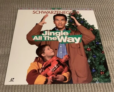 Jingle All the Way (Laserdisc) WIDESCREEN Arnold Schwarzenegger AC-3 GREAT FILM! — 第 1/2 张图片