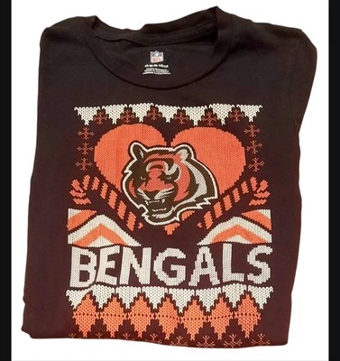 Cincinnati Bengals Women's T-Shirt, Size M - Image 1 of 3