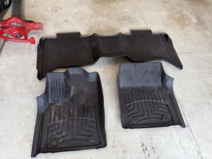 WeatherTech FloorLiner Custom Fit Floor Mats for 2022-2025 Toyota Tundra - Picture 1 of 2